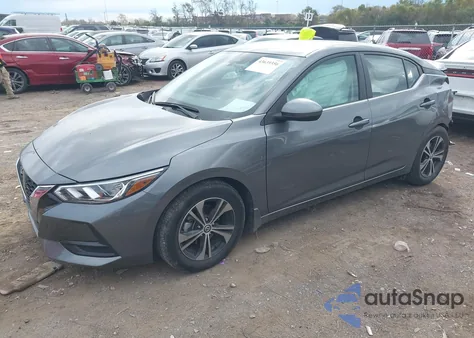 2023 Nissan Sentra Sv Xtronic Cvt from USA, damaged, VIN 3N1AB8CV8PY250593